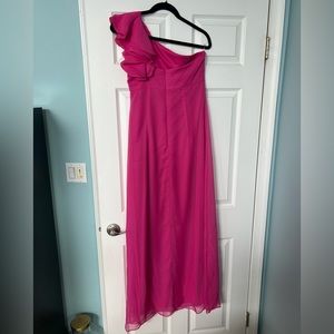 Pink bridesmaid dress